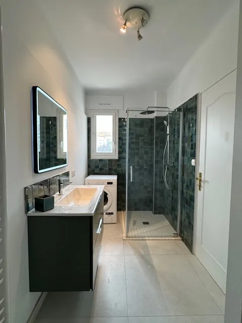 Rénovation complète d'une salle de bain à Lyon